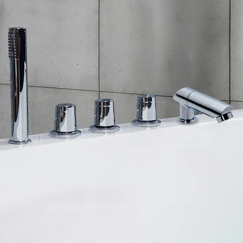 Contemporary Style Bathroom Tap Metal Deck Mounted Bathroom Tap -Bathlova