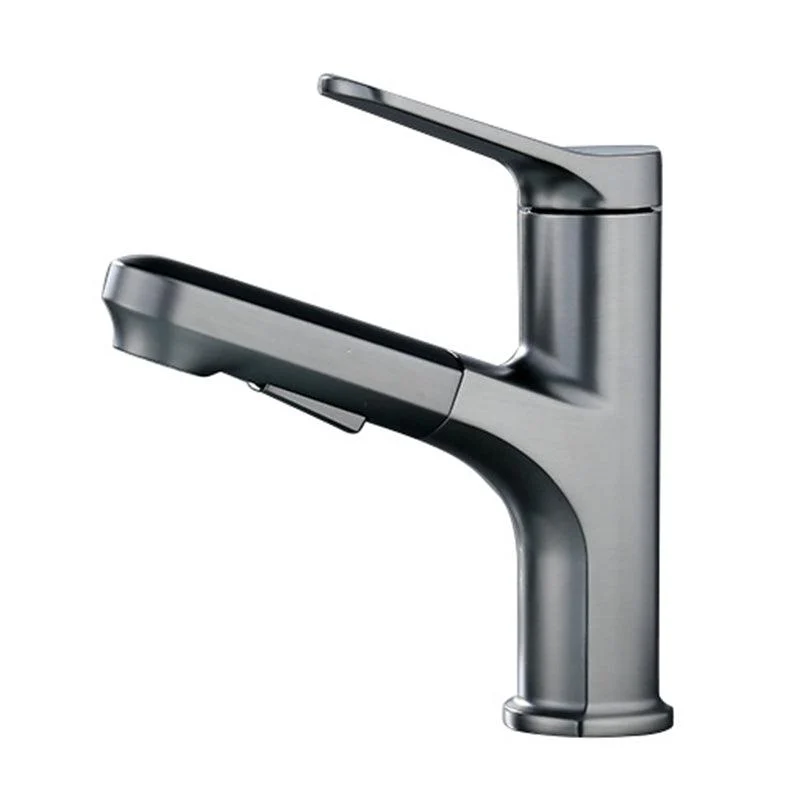 Contemporary Style Centerset Taps Bathroom Taps with Lever Handle -Bathlova