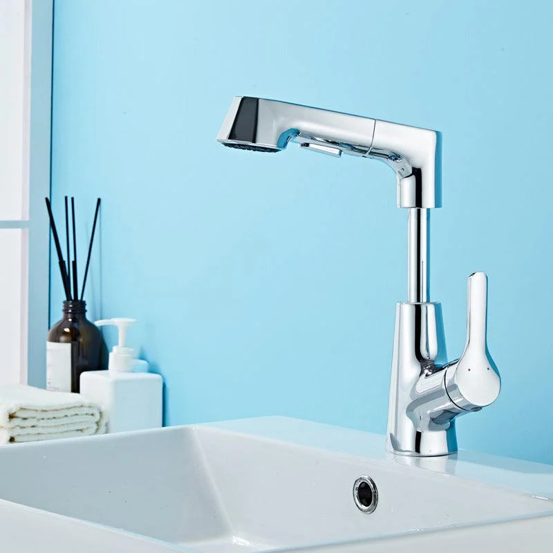 Contemporary Style Centerset Taps Lever Handles Taps for Bathroom -Bathlova