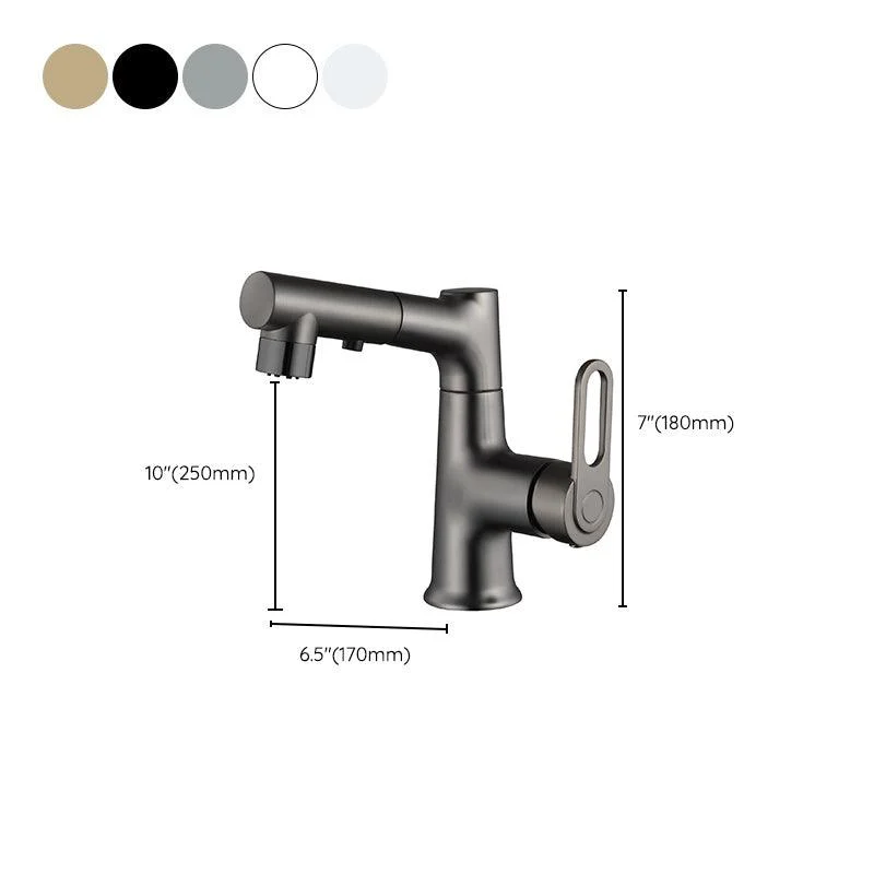 Contemporary Style Centerset Taps Lever Handles Taps for Bathroom -Bathlova