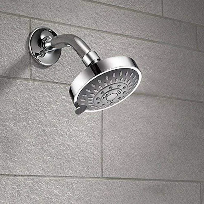 Contemporary Style Handheld Shower Head Wall-Mount Round Shower Head -Bathlova