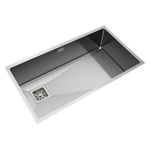 Contemporary Style Kitchen Sink Stainless Steel 1 Holes Undermount Kitchen Sink -Bathlova