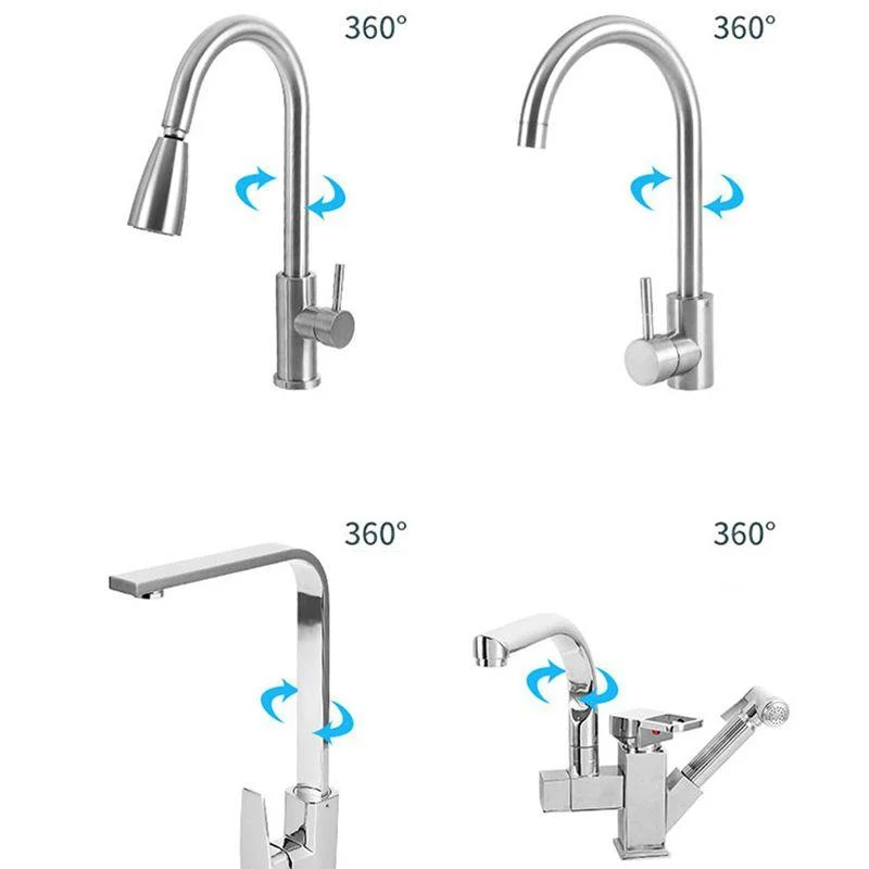 Contemporary Style Kitchen Sink Stainless Steel 2 Holes Drop-In Kitchen Double Sink -Bathlova