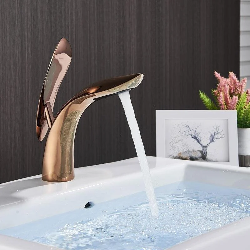 Elegant Bathroom Brass Tap Hot and Cold Water Basin Sink Water Mixer Tap In 5 Colors -Bathlova