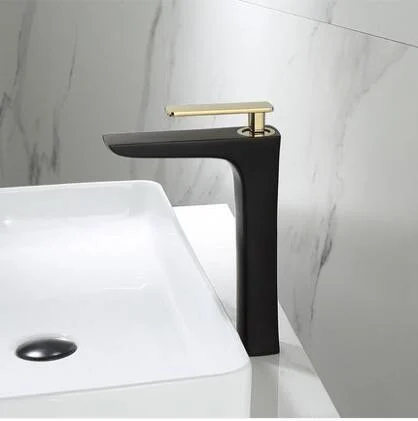 Elegant Deck Mount Bathroom Basin Mixer Tap -Bathlova