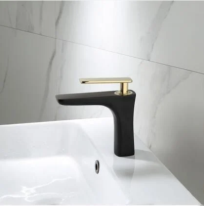 Elegant Deck Mount Bathroom Basin Mixer Tap -Bathlova