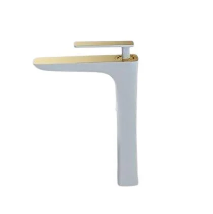 Elegant Deck Mount Bathroom Basin Mixer Tap -Bathlova