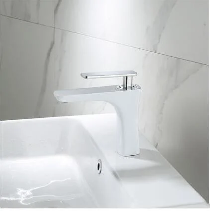 Elegant Deck Mount Bathroom Basin Mixer Tap -Bathlova