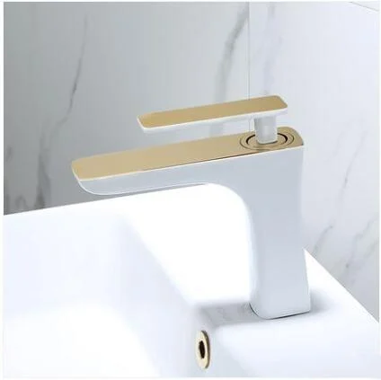 Elegant Deck Mount Bathroom Basin Mixer Tap -Bathlova