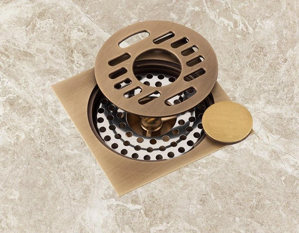 Elegant Modern Floor Strainer Cover -Bathlova