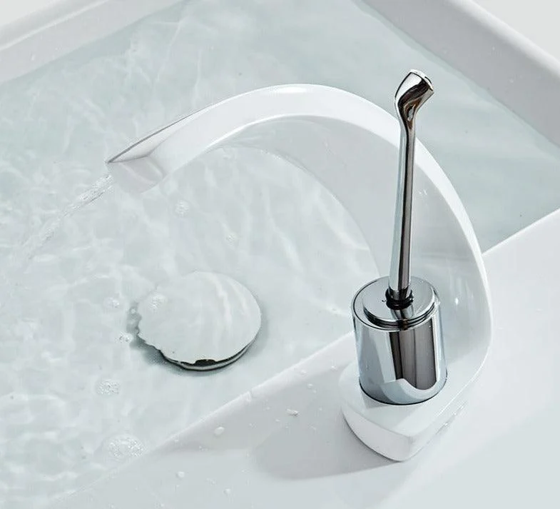 Ellie - Modern Curved Waterfall Tap -Bathlova