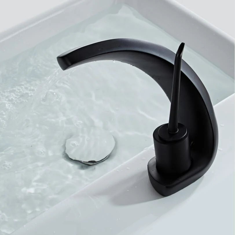 Ellie - Modern Curved Waterfall Tap -Bathlova