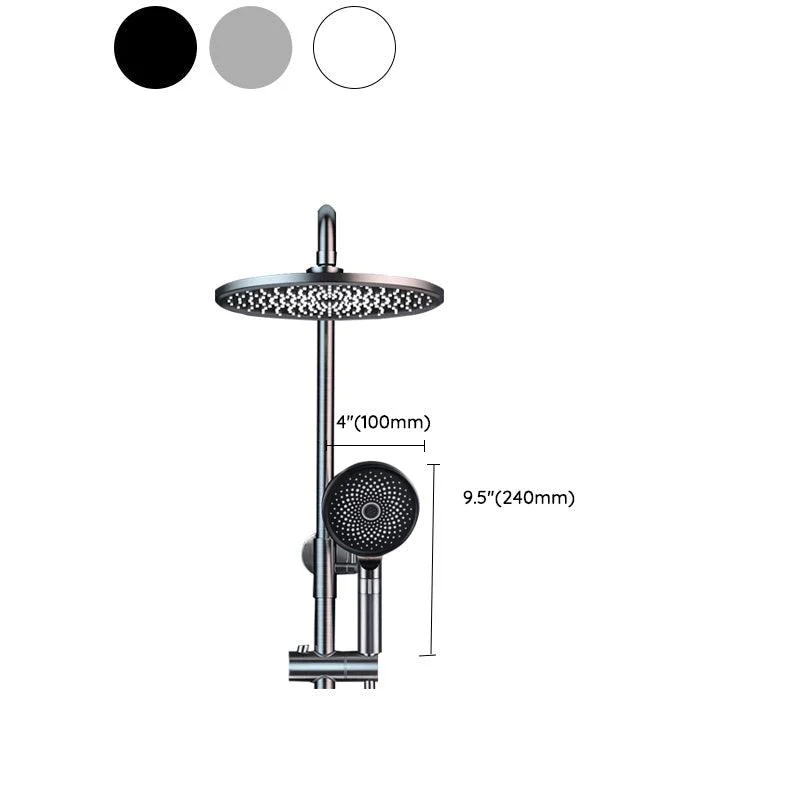 Ellipse Shower Set Intelligent Digital Display Thermostatic Shower Diamond Button -Bathlova