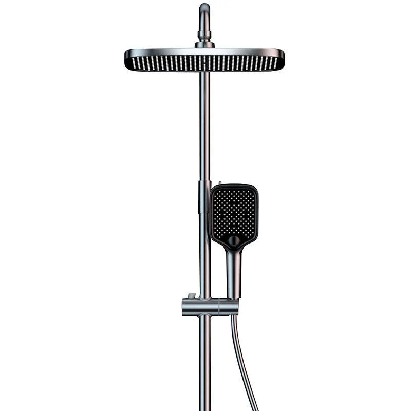 Ellipse Shower Set Intelligent Digital Display Thermostatic Shower Diamond Button -Bathlova