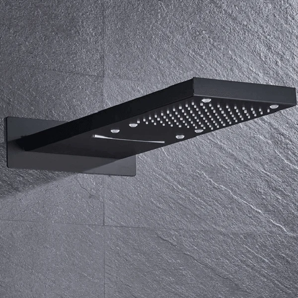 Elora - Rainfall LED Shower Head -Bathlova