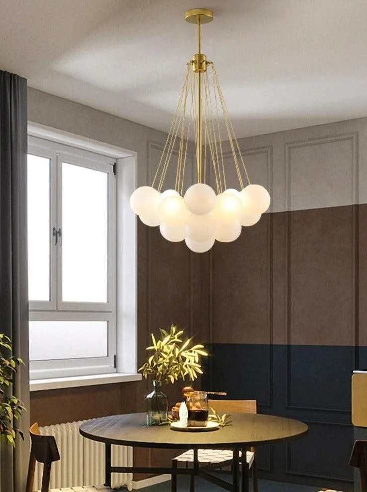 European Glass Chandelier -Bathlova