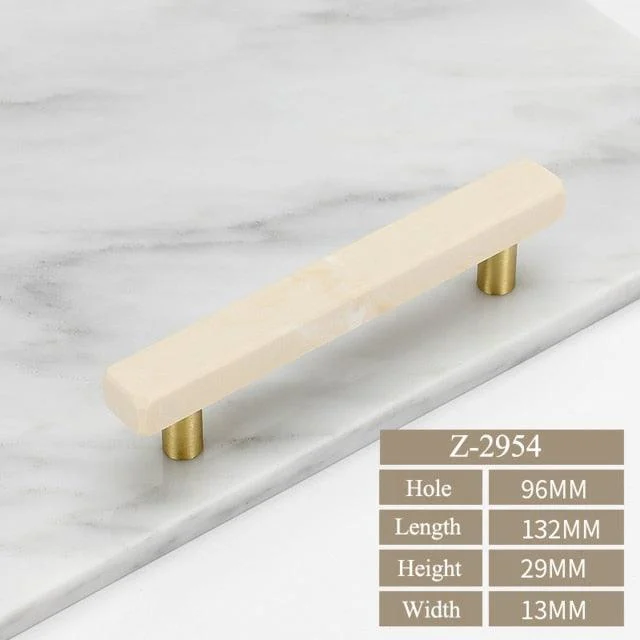 European Marble Cabinet and Drawer Handles -Bathlova