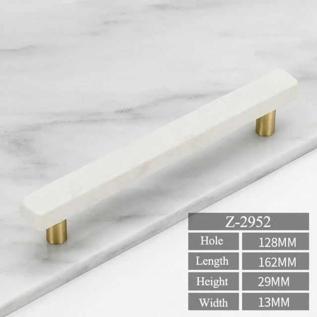 European Marble Cabinet and Drawer Handles -Bathlova