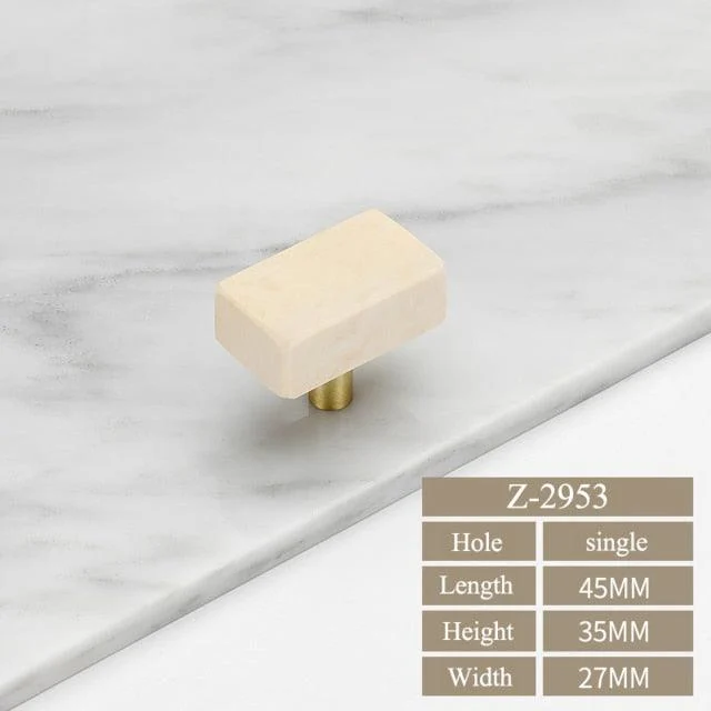 European Marble Cabinet and Drawer Handles -Bathlova