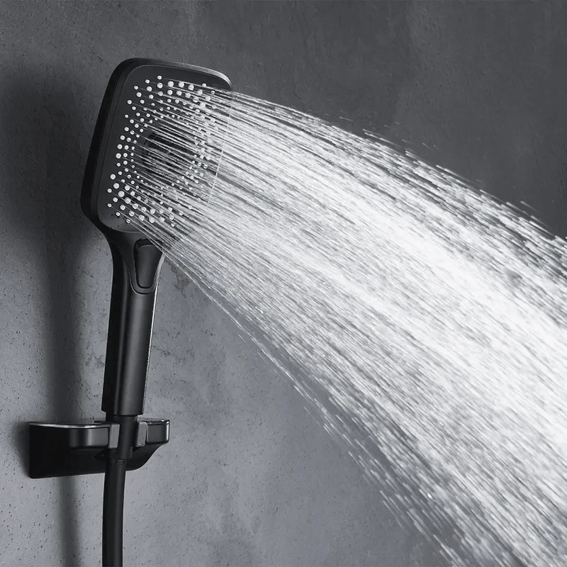 exposed-solid-brass-rainfall-shower-system-with-hand-shower-and-stone-rack-bathlova-6 Exposed Solid Brass Rainfall Shower System with Hand shower & Stone Rack -Bathlova