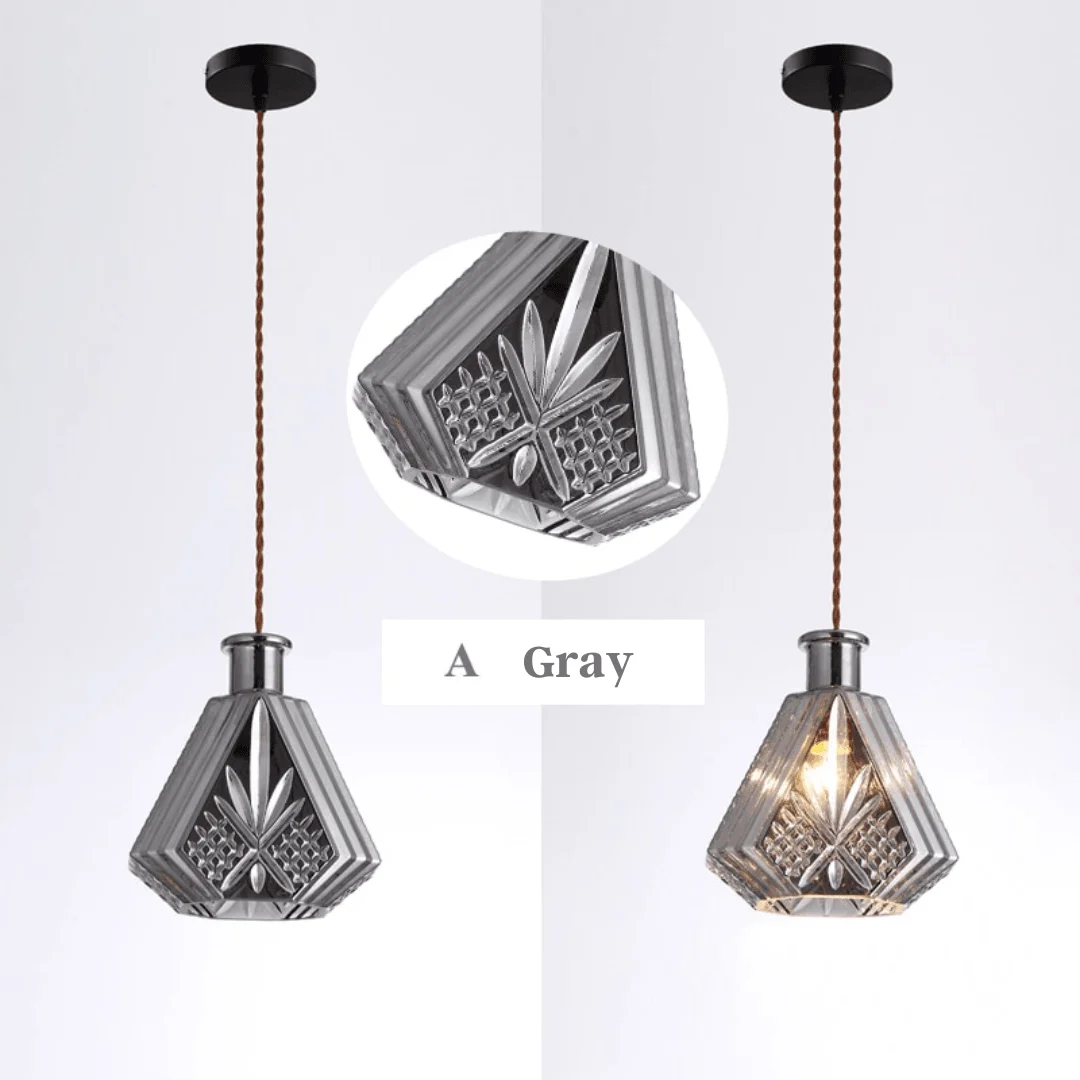 Glass Jar Pendant Lights -Bathlova