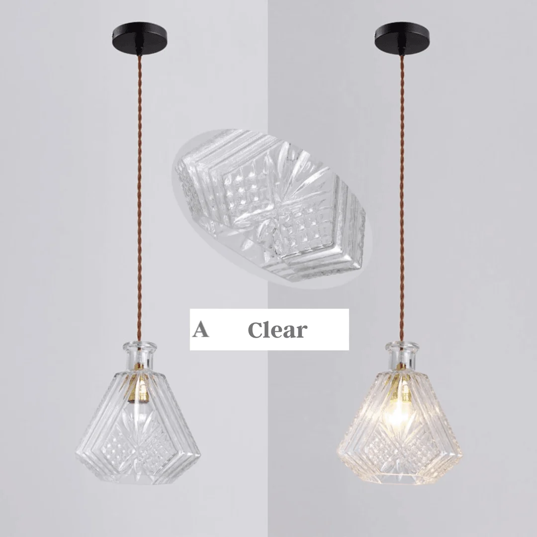 Glass Jar Pendant Lights -Bathlova