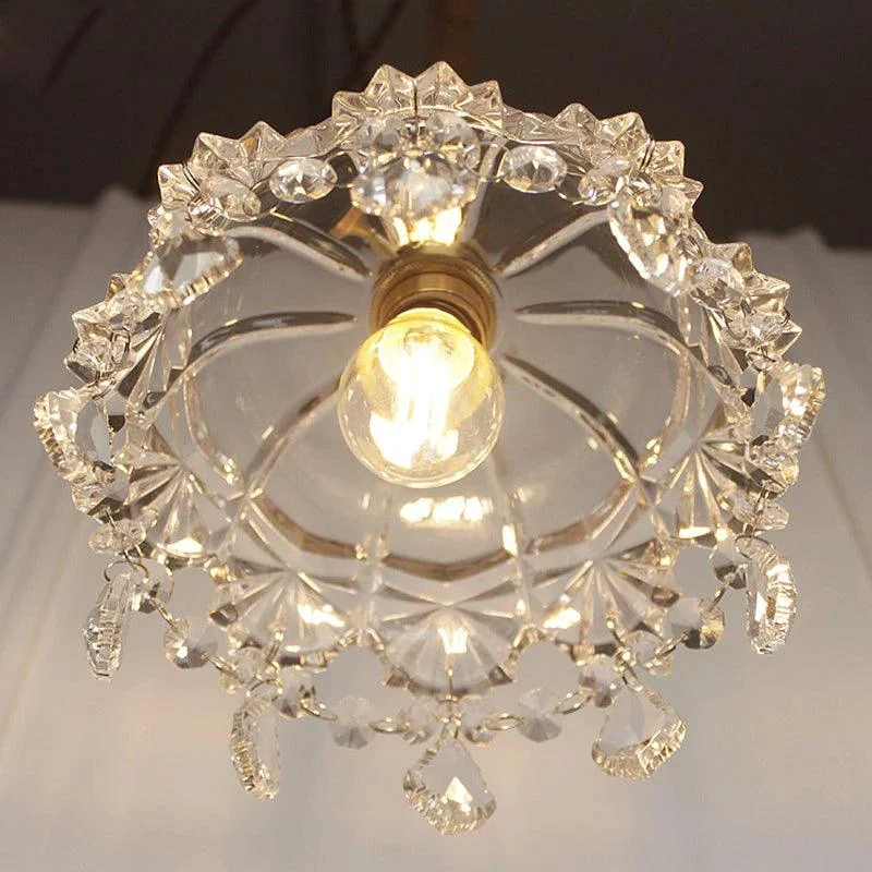 Glass Jewel Pendant Light -Bathlova