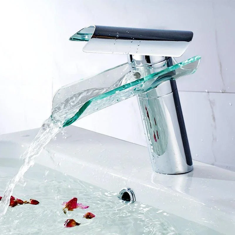 Glass Waterfall Tap -Bathlova