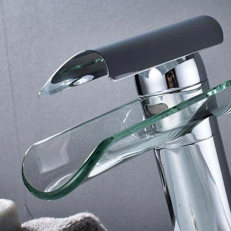 Glass Waterfall Tap -Bathlova