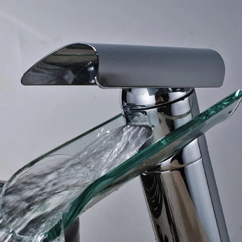 Glass Waterfall Tap -Bathlova