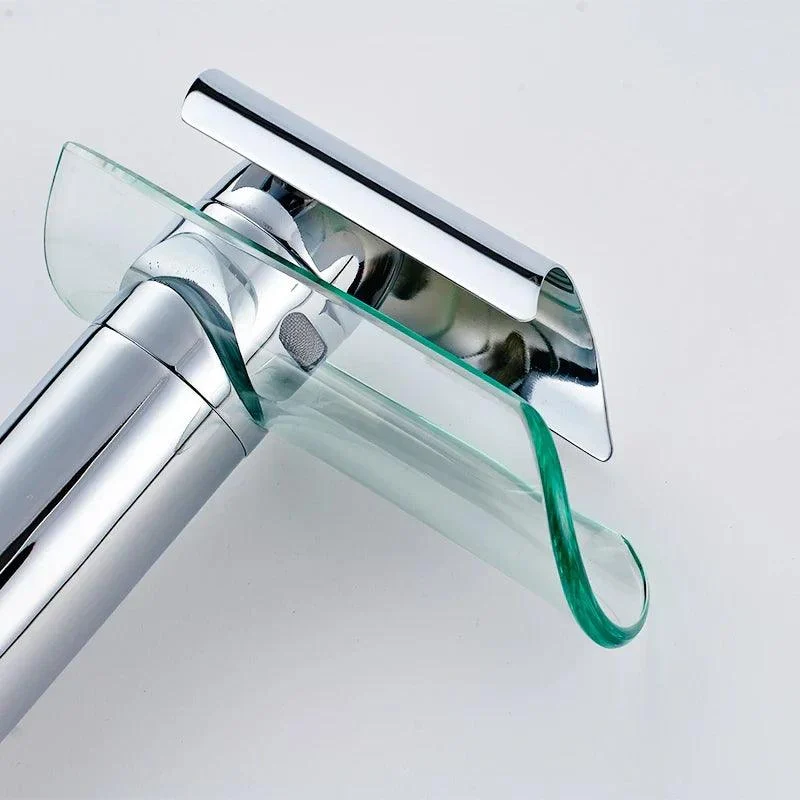 Glass Waterfall Tap -Bathlova