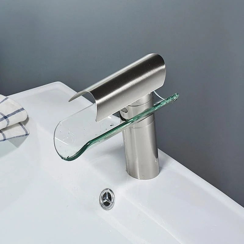 Glass Waterfall Tap -Bathlova