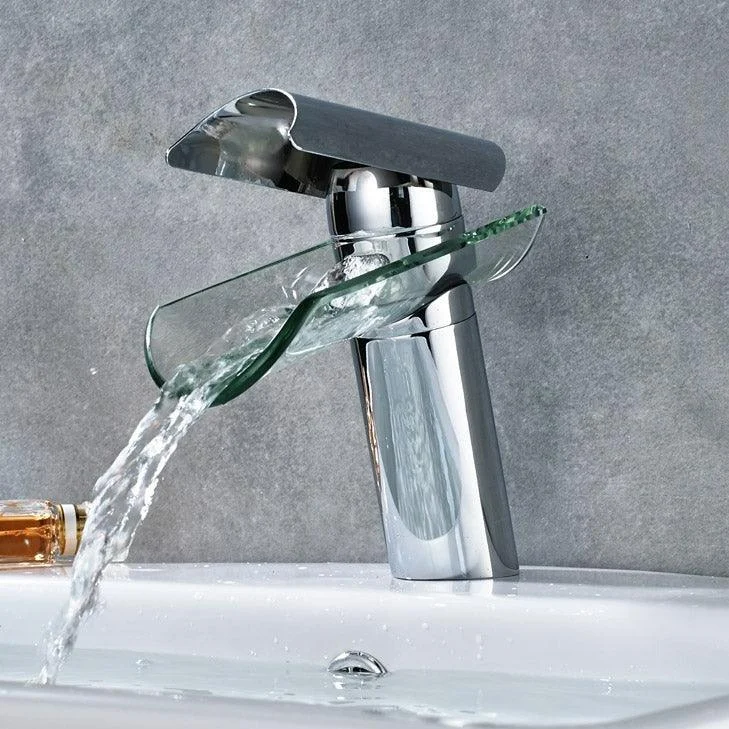 Glass Waterfall Tap -Bathlova