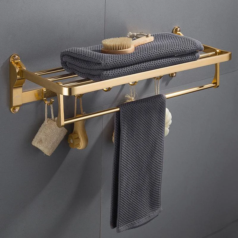 Gold 7 Piece Bathroom Accessory Set Vintage Bathroom Accessory Kit -Bathlova