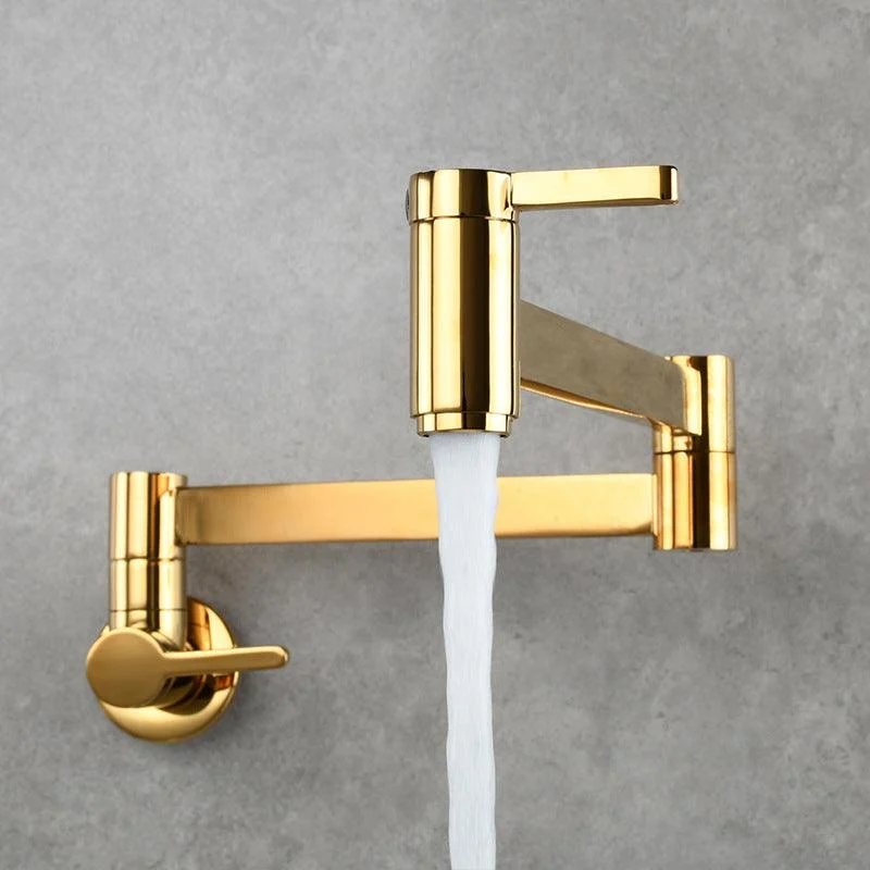 Gorgeous Brass Wall Mounted Taps Stain Resistant Wall Mounted Bathroom Tap -Bathlova