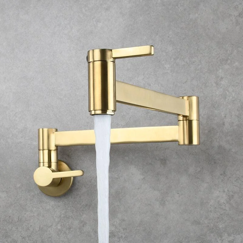 Gorgeous Brass Wall Mounted Taps Stain Resistant Wall Mounted Bathroom Tap -Bathlova