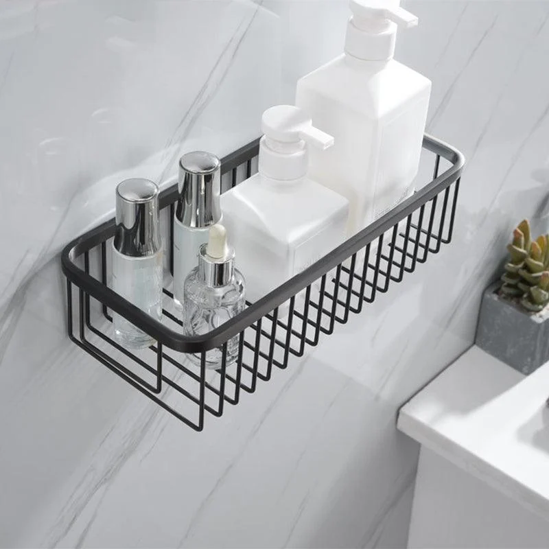 Gray 5-Piece Modern Bathroom Accessory Set in Stainless Steel -Bathlova