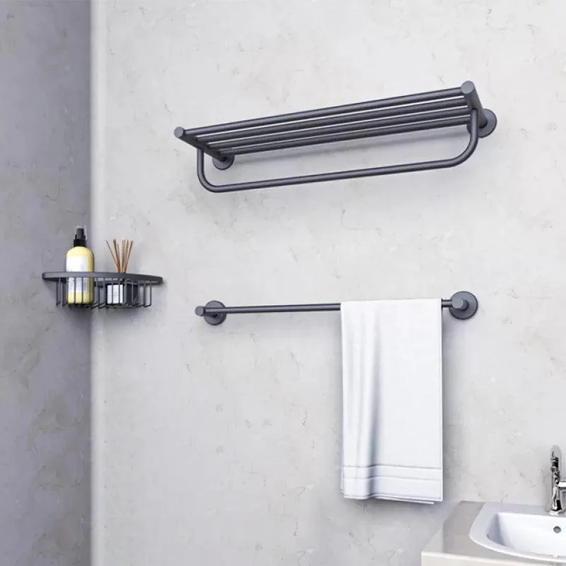 Grey Accessories Hardware Set Modern Bathroom Accessories Hardware Set -Bathlova