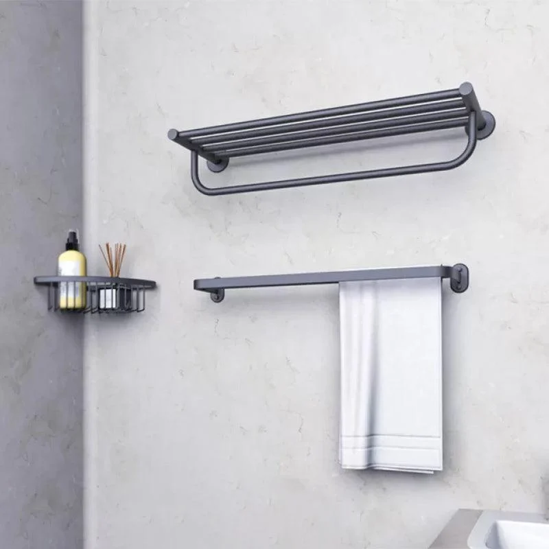 Grey Accessories Hardware Set Modern Bathroom Accessories Hardware Set -Bathlova