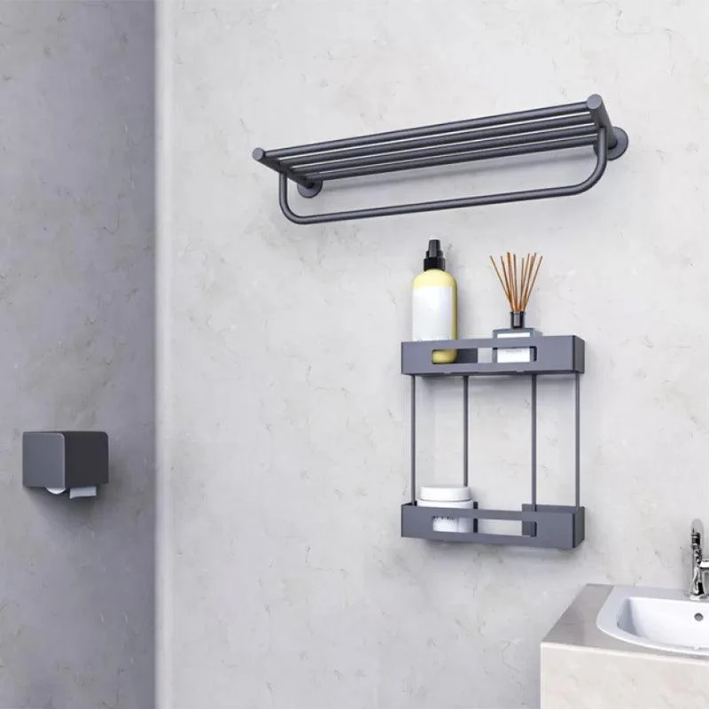 Grey Accessories Hardware Set Modern Bathroom Accessories Hardware Set -Bathlova