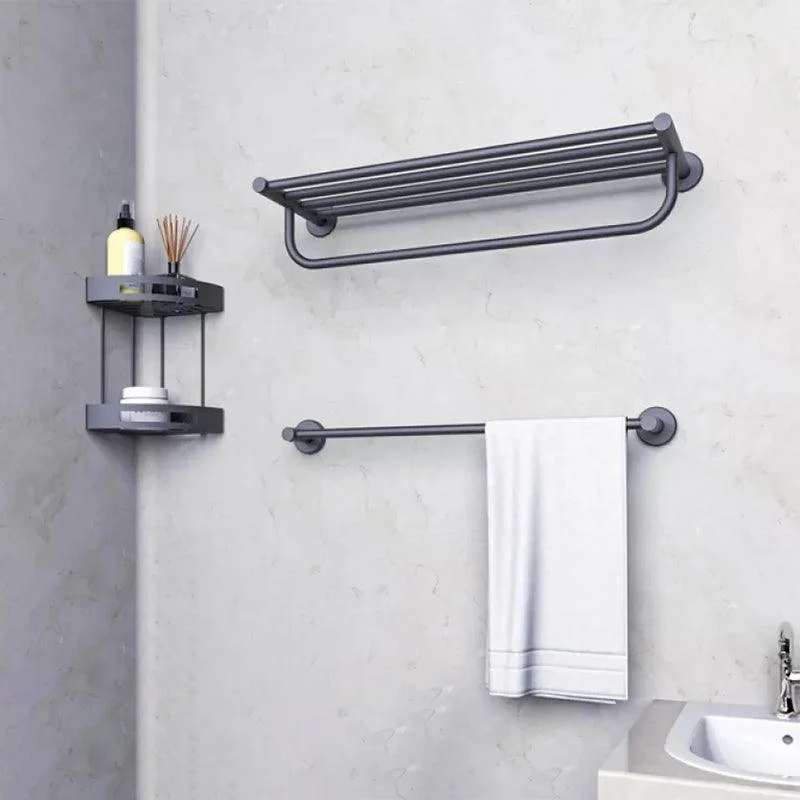 Grey Accessories Hardware Set Modern Bathroom Accessories Hardware Set -Bathlova