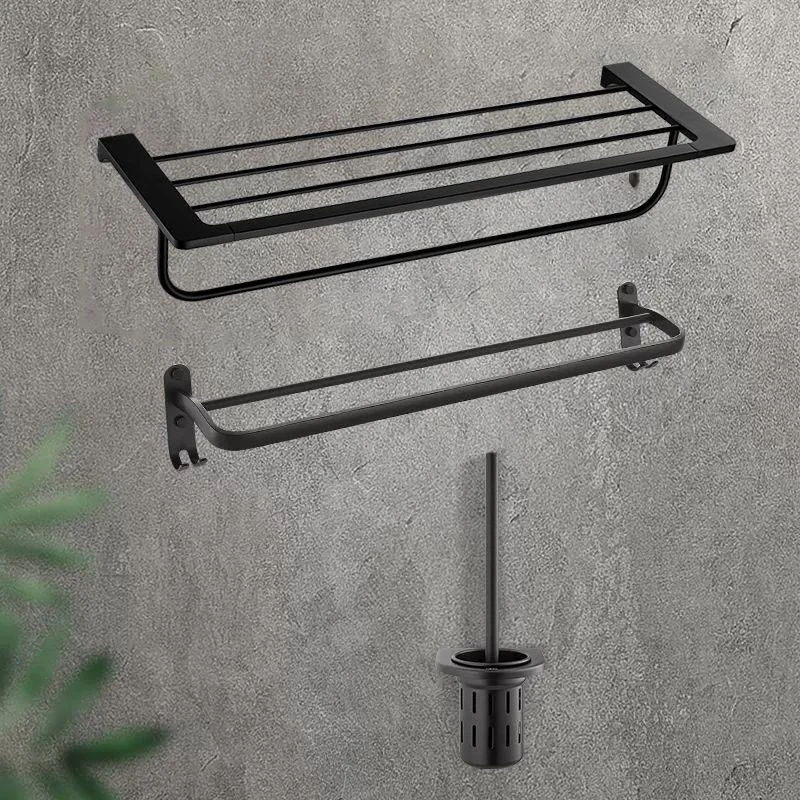 Grey Bath Hardware Set Metal 3 - Piece Bathroom Hardware Set -Bathlova