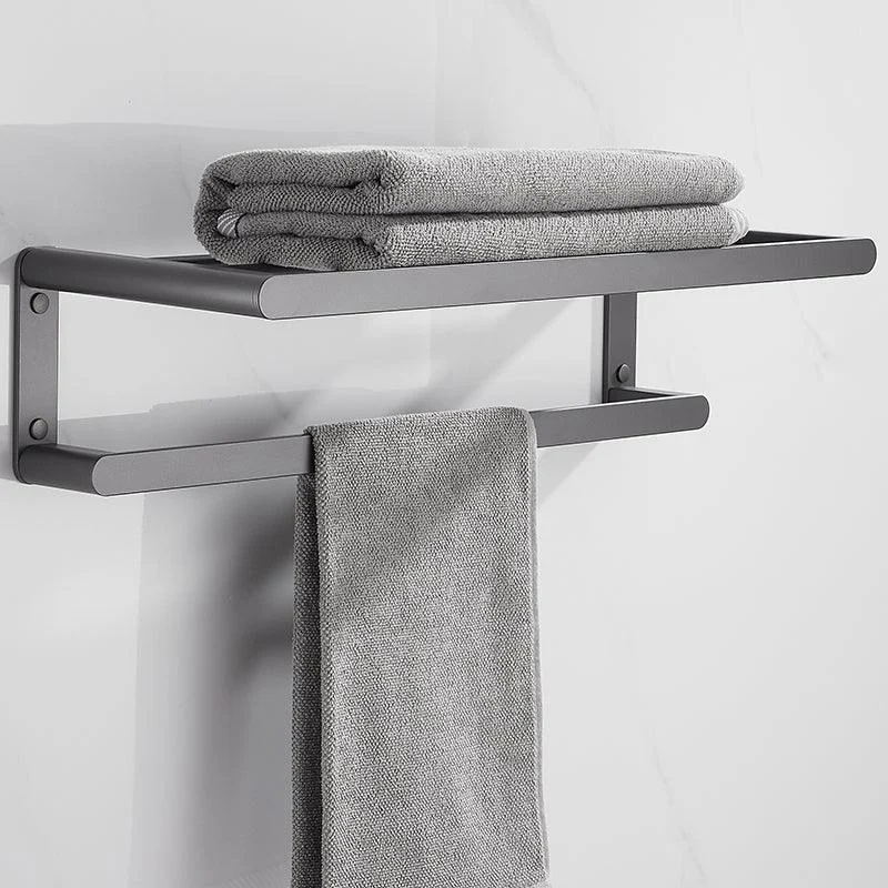 Grey Bathroom Accessory Kit Modern Bathroom Accessories Hardware Set -Bathlova