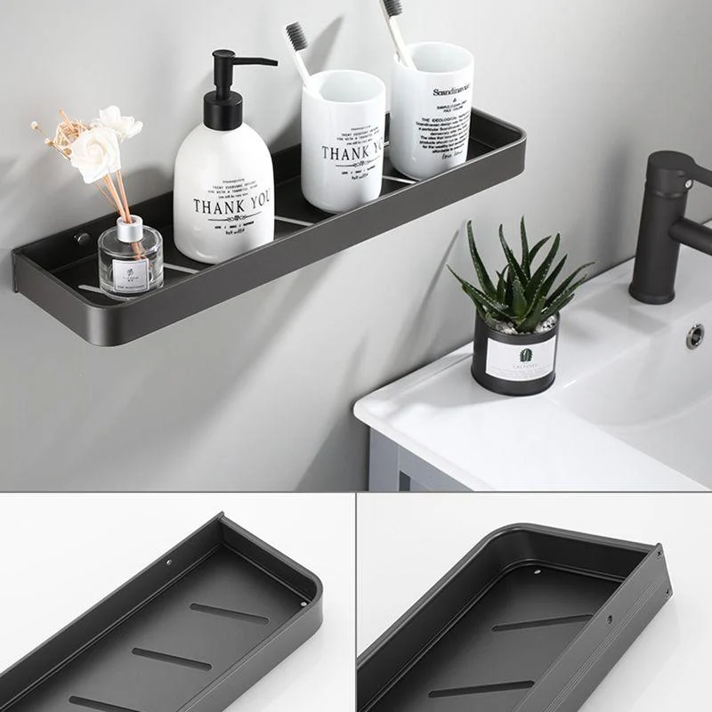 Grey Bathroom Accessory Kit Modern Bathroom Accessories Hardware Set -Bathlova