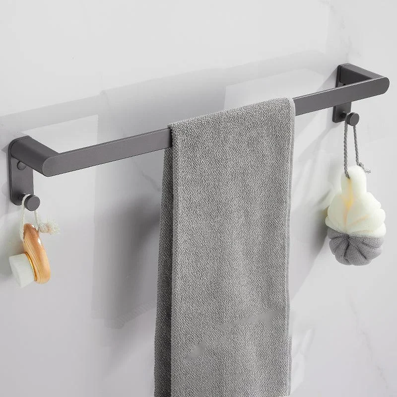 Grey Bathroom Accessory Kit Modern Bathroom Accessories Hardware Set -Bathlova