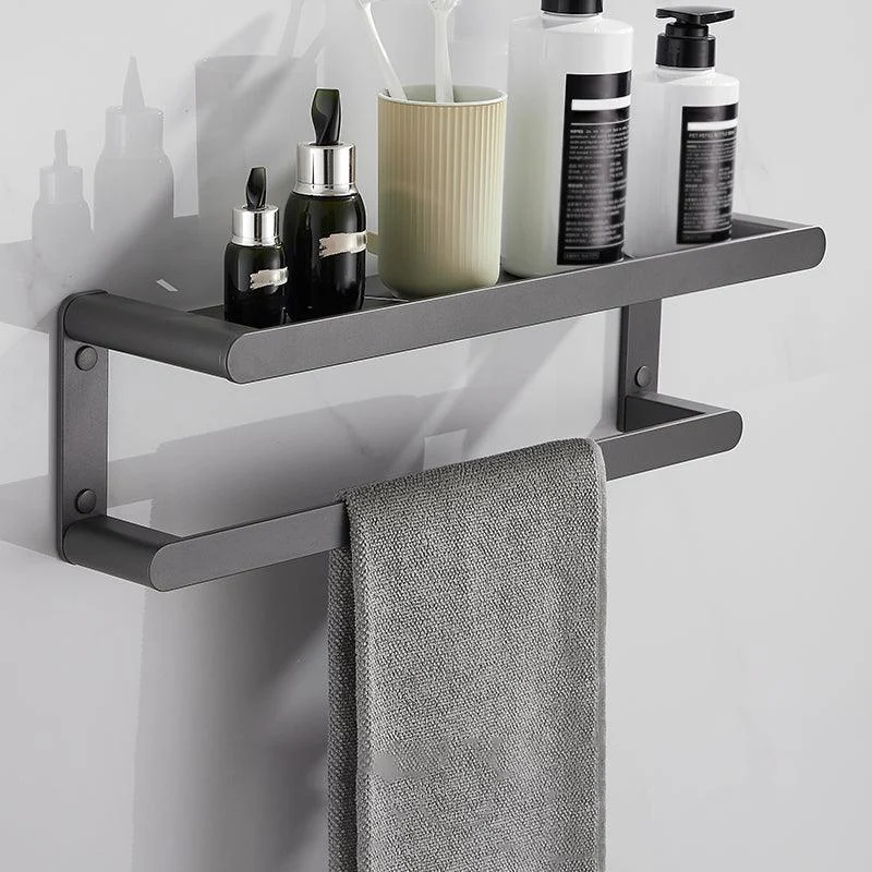 Grey Bathroom Accessory Kit Modern Bathroom Accessories Hardware Set -Bathlova