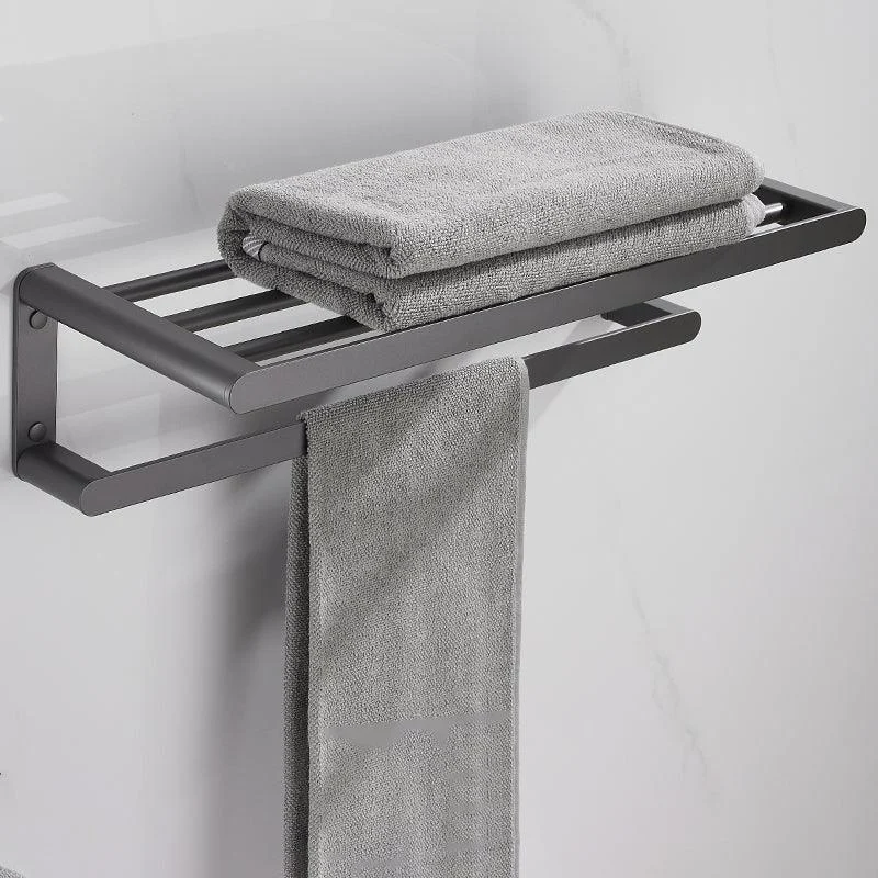 Grey Bathroom Accessory Kit Modern Bathroom Accessories Hardware Set -Bathlova