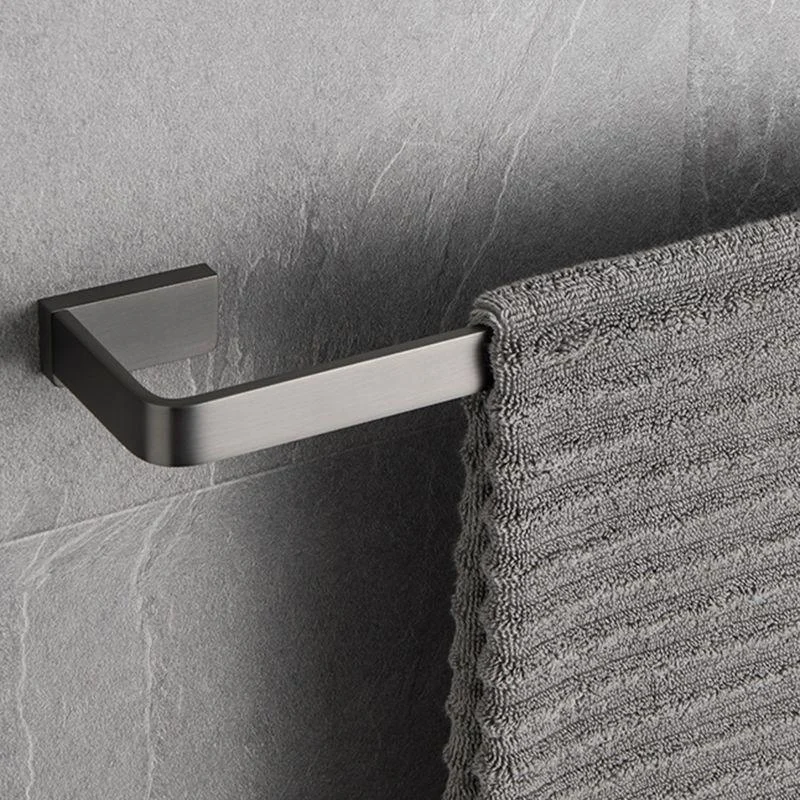 Grey Metal Modern Bathroom Accessory As Individual Or As a Set -Bathlova