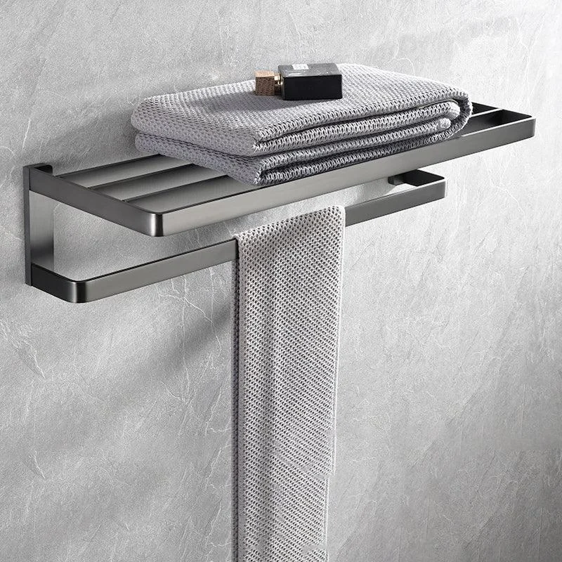 Grey Metal Modern Bathroom Accessory As Individual Or As a Set -Bathlova