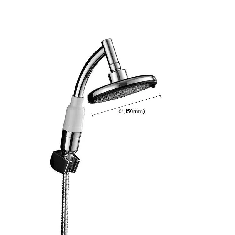 Handheld Shower Head with Katalyst Modern Wall Mounted Shower Head Combo -Bathlova